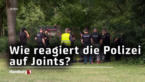Wie reagiert die Polizei auf Joints?