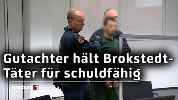 Neue Erkenntnis im Brokstedt-Prozess: Ibrahim A. gilt als schuldfähig