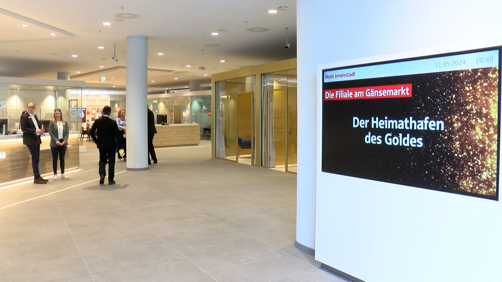 Am Gänsemarkt Neue HaspaZentrale im Deutschlandhaus