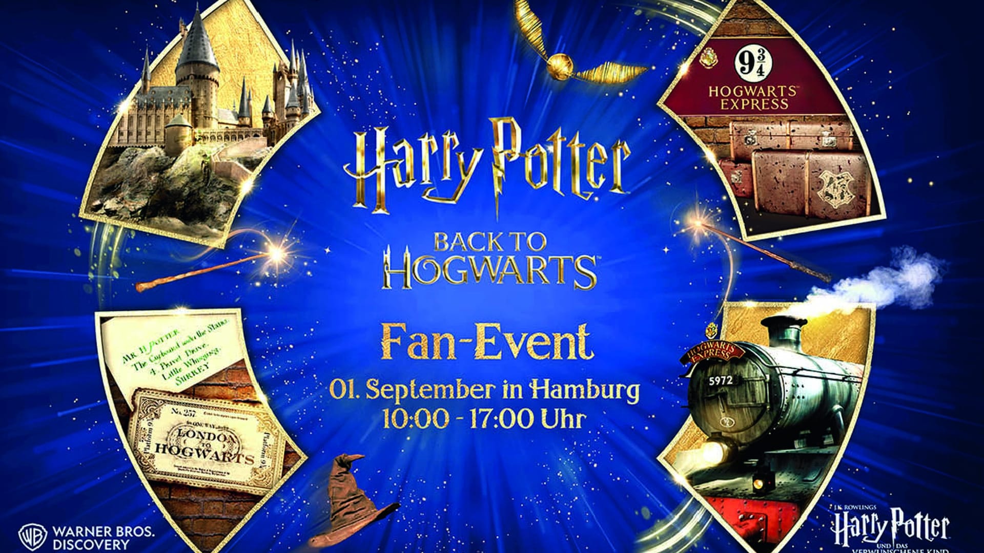 Harry Potter Erstes deutsches ,,Back to Hogwarts" FanEvent findet in Hamburg statt