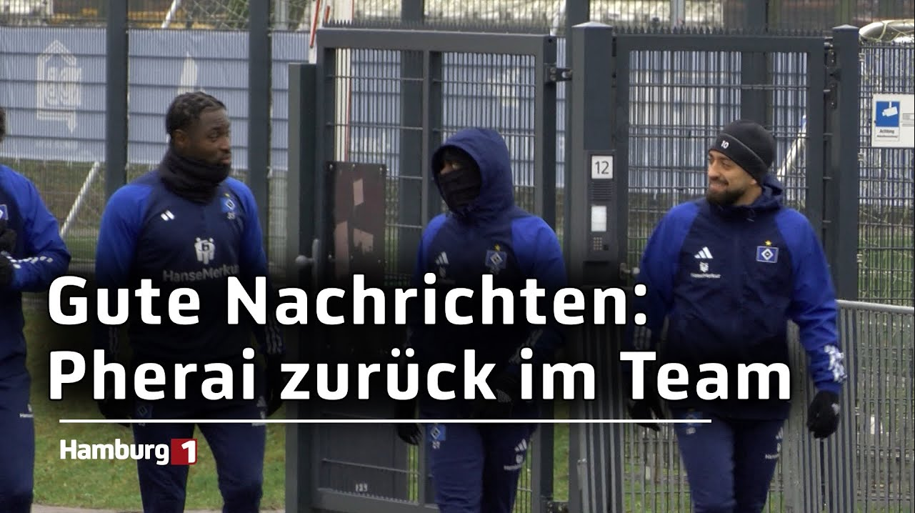 Gute Nachrichten beim HSV: Pherai ist zurück beim Team