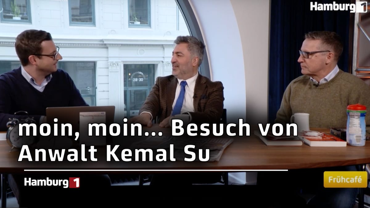 moin, moin...heute zu Gast: Rechtsanwalt Kemal Su