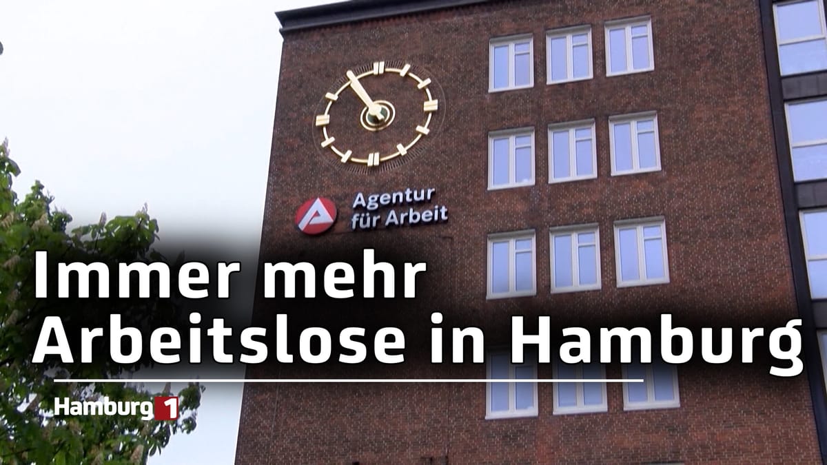 Arbeitslosigkeit steigt in Hamburg: Fast 88.000 gemeldete Arbeitslosen