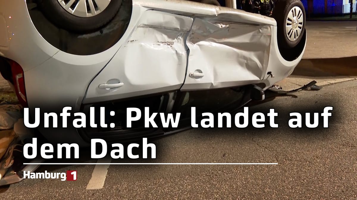 Verkehrsunfall in Farmsen-Berne