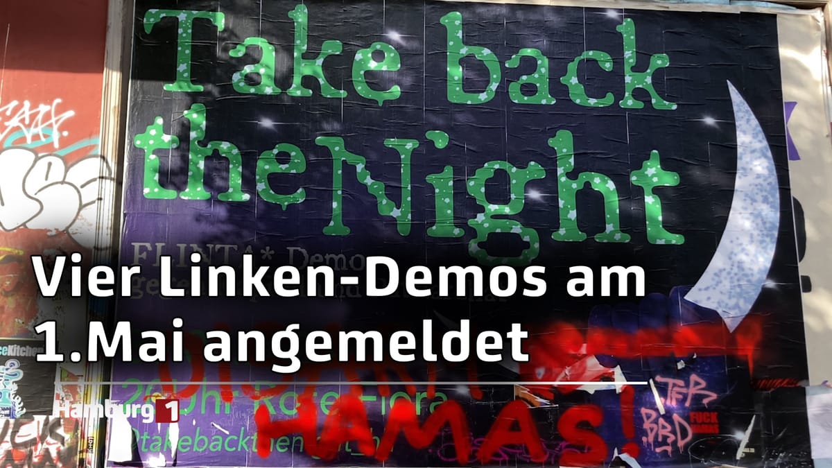 1. Mai: Zahlreiche Demonstrationen von der linken Szene angekündigt