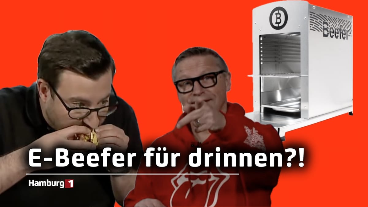 moin, moin... ein Beefer für drinnen?! Wir haben ihn ausprobiert.