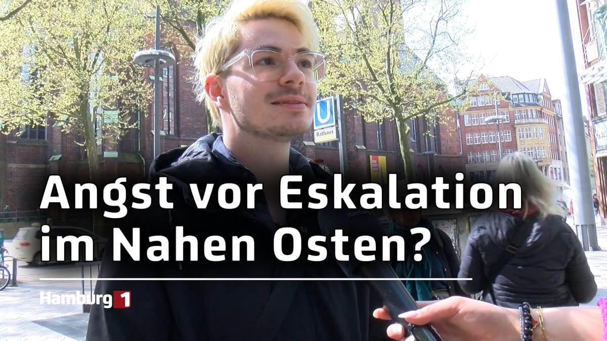 Eskalation im Nahen Osten: Das sagen die Hamburgerinnen und Hamburger