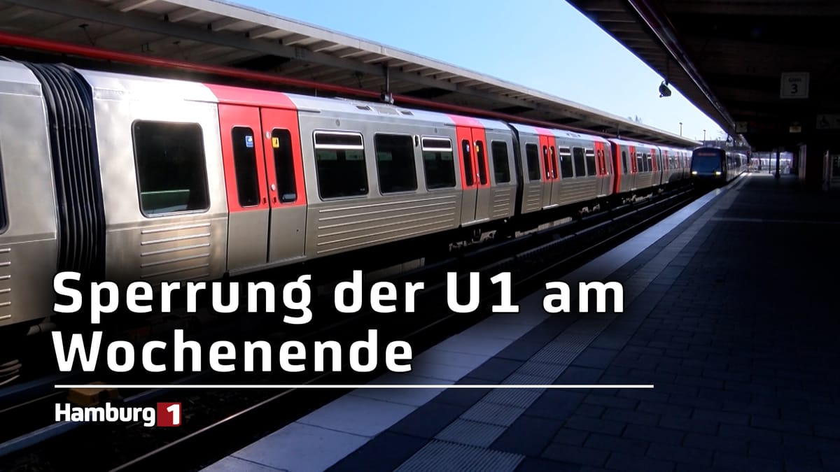 Zwischen Fuhlsbüttel Nord und Ohlsdorf: U1 am Wochenende gesperrt