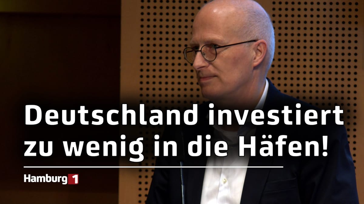 Tschentscher über die deutschen Häfen: Bund müsse mehr Geld investieren