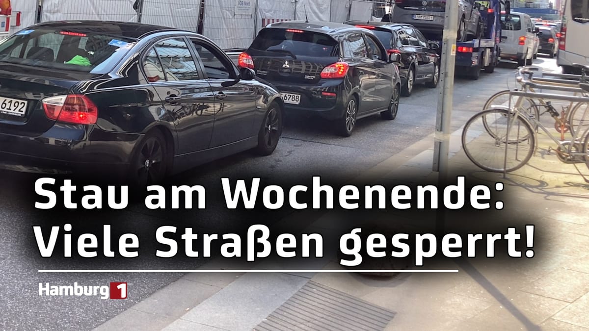Hafengeburtstag, Demos, Baustellen, Fußball: Am Wochenende sind viele Straßen gesperrt!