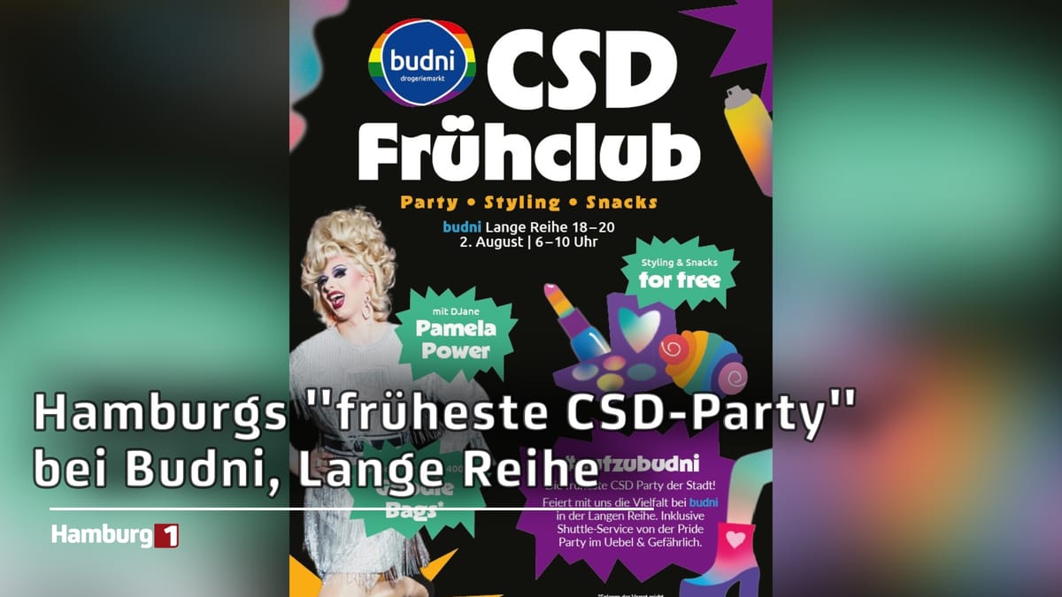 Am Sonnabend, 02. August von 6-10 Uhr