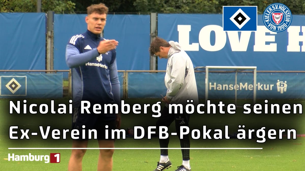 HSV im DFB-Pokal Achtelfinale gegen Holstein Kiel: Ex-Kieler Remberg möchte Holstein rauswerfen