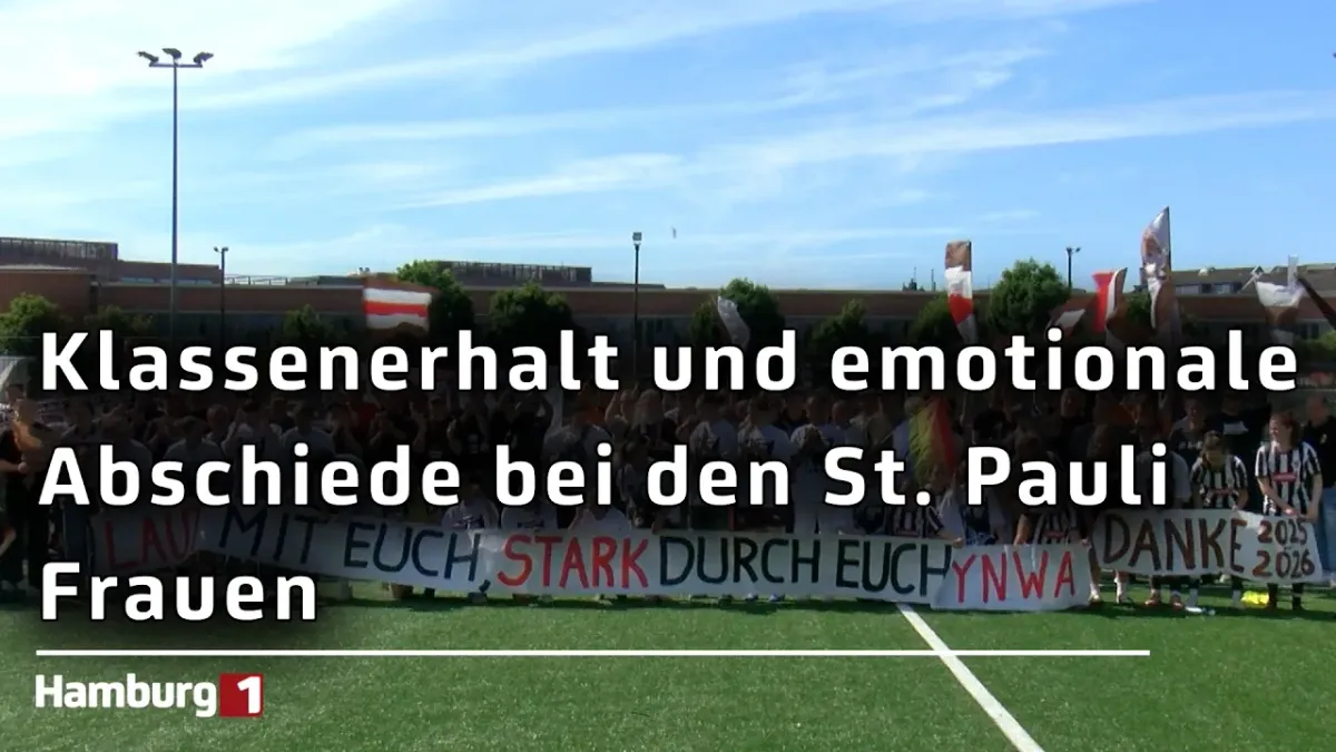 Zum Saisonabschluss: 1. Frauen des FC St. Pauli feiern Klassenerhalt und emotionale Abschiede