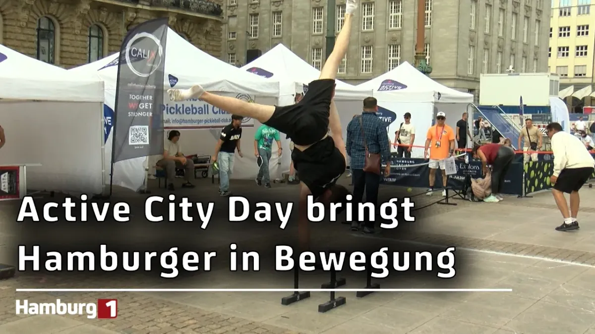 Active City Day 2026: Hamburg bewegt sich auf dem Rathausmarkt