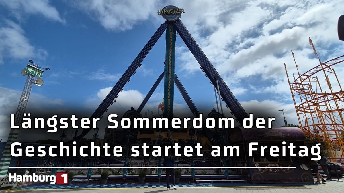 Verlängerter Sommerdom: Neues Fahrgeschäft, mehr Feuerwerk und Events warten auf die Besucher