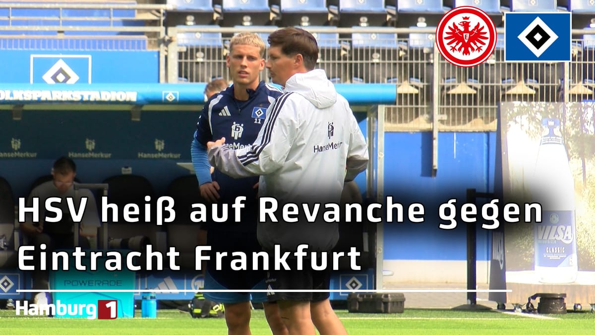 Nach umstrittenen Aus im DFB-Pokal: HSV pocht auf Revanche bei Eintracht Frankfurt