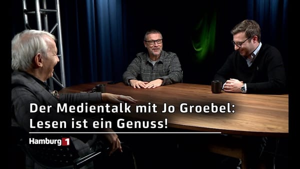 Der Medientalk mit Jo Groebel: Lesen ist ein Genuss!