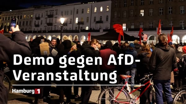 Vosgerau berichtet von Potsdam-Treffen - 300 Menschen demonstrieren