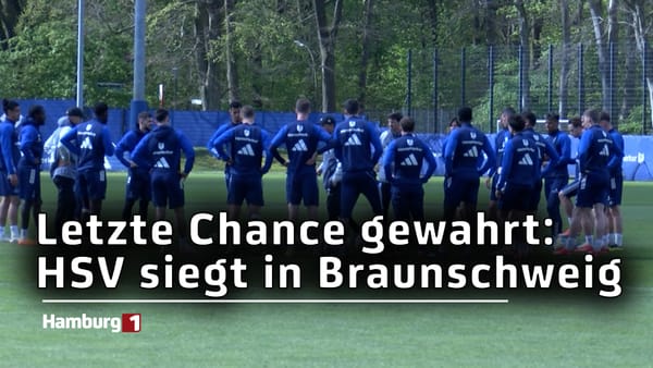 Letzte Chance gewahrt: HSV siegt in Braunschweig