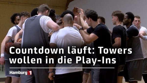 Der Countdown läuft: Veolia Towers wollen in die Play-Ins