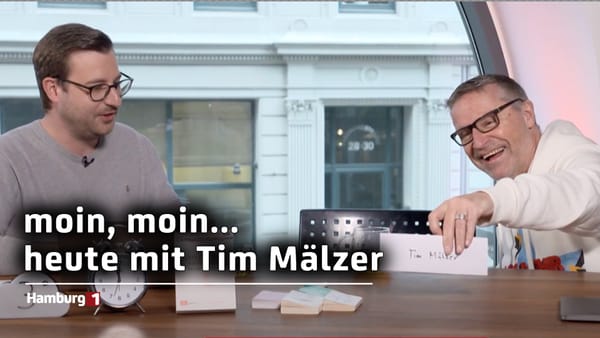 moin, moin... heute mit: Tim Mälzer