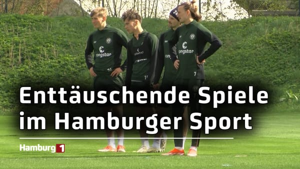 Schlechtes Wochenende: HSV, FC St. Pauli und die Towers können nicht überzeugen
