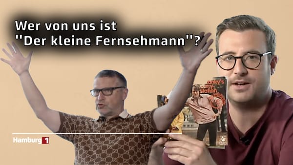 Wir hatten den Song beide noch nie gehört!