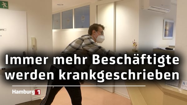 Beschäftigte in Hamburg: Häufigere und längere Krankschreibungen