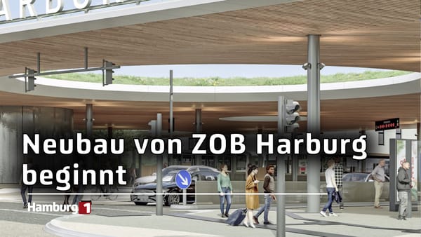 ZOB Harburg: Neubau startet am 3. Juni