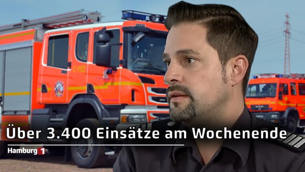 Über 3.400 Einsätze am Wochenende