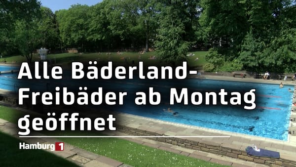 Alle Freibäder von Bäderland ab Montag geöffnet