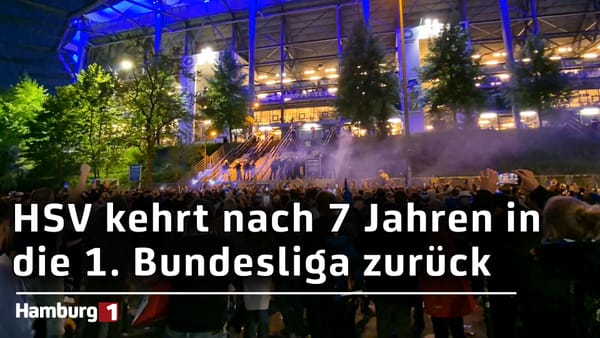 Aufstieg perfekt: Der HSV kehrt nach 7 Jahren zurück in die 1. Bundesliga