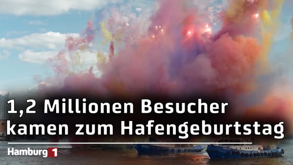 836. Hafengeburtstag: 1,2 Millionen Besucher feierten bei bestem Wetter in der Hansestadt