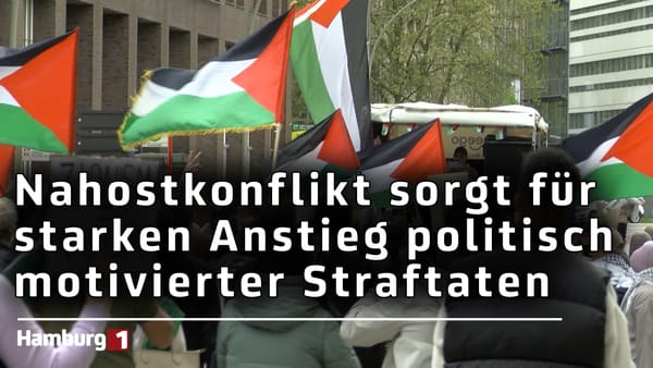 Verfassungsschutzbericht: Nahostkonflikt sorgt für einen Anstieg politisch motivierter Straftaten