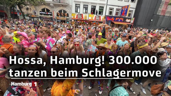 Bühne frei für Konfetti & Kult: 300.000 tanzen beim Schlagermove
