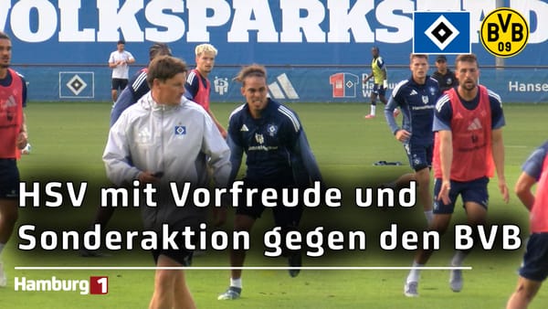 HSV mit Sonderflock gegen den BVB: Erstes Duell beider Traditionsclubs seit mehr als sieben Jahren