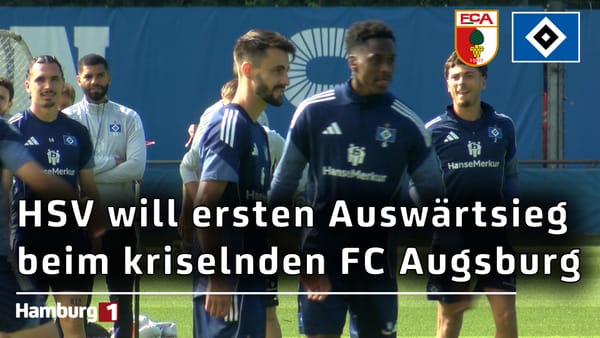 Wieder mit Vieira: HSV möchte ersten Auswärtssieg der Saison beim kriselnden FC Augsburg feiern