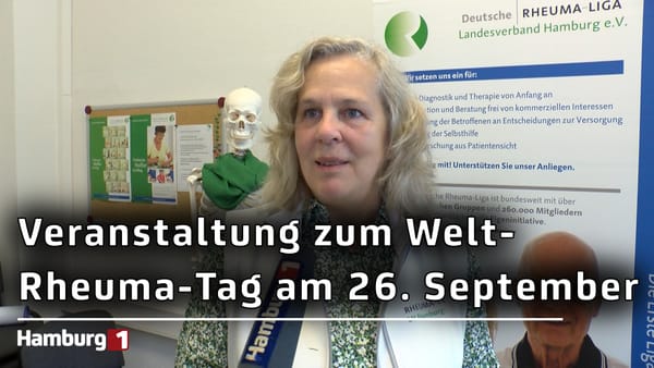 Veranstaltung am 26. September: Welt Rheuma Tag der Deutschen Rheuma-Liga Landesverband Hamburg e.V.