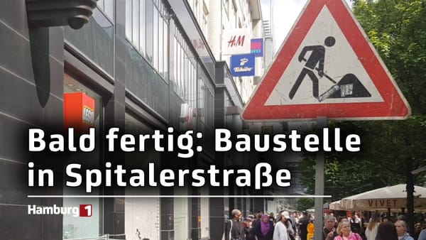 Ende für die Baustelle in Spitalerstraße: Bis Ende des Monats sollen die Baugruben verfüllt werden